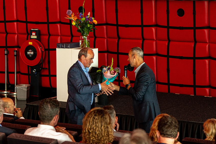 Afscheid Frits Gronsveld bij STC