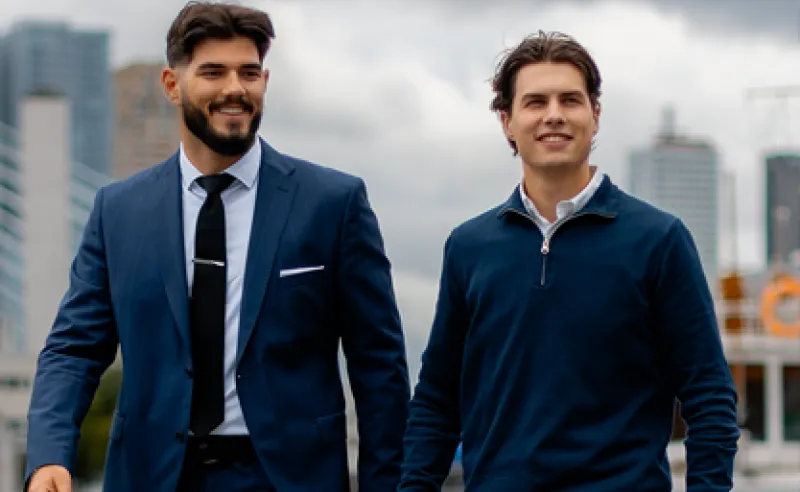twee studenten shipping en transport